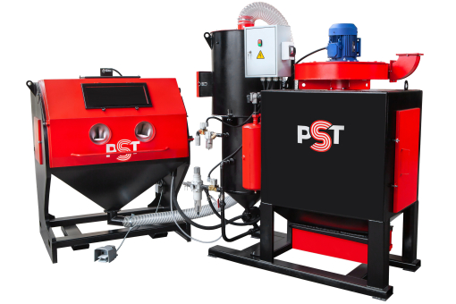 Камера абразивоструйная напорного типа КСО-110-Н-ФВР-М (4 кВт)