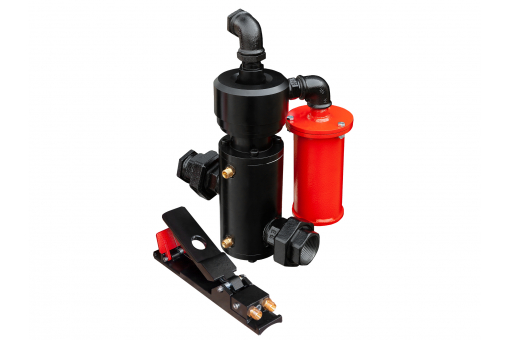 Клапан пневматический дистанционного управления КПДУ пескоструйного аппарата