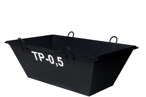 Тара для бетона и раствора ТР-0,5 500 л